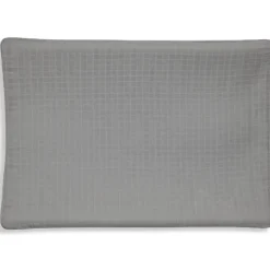 Storm Grey 50 x 70 cm Wrinkled Cotton Aankleedkussenhoes|Jollein