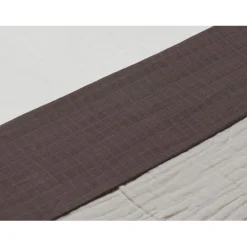 Jollein Wrinkled Cotton Chestnut 75 x 100 cm Wieglaken< Baby Beddengoed
