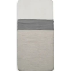 Wrinkled Cotton Storm Grey 75 x 100 cm Wieglaken|Jollein Hot