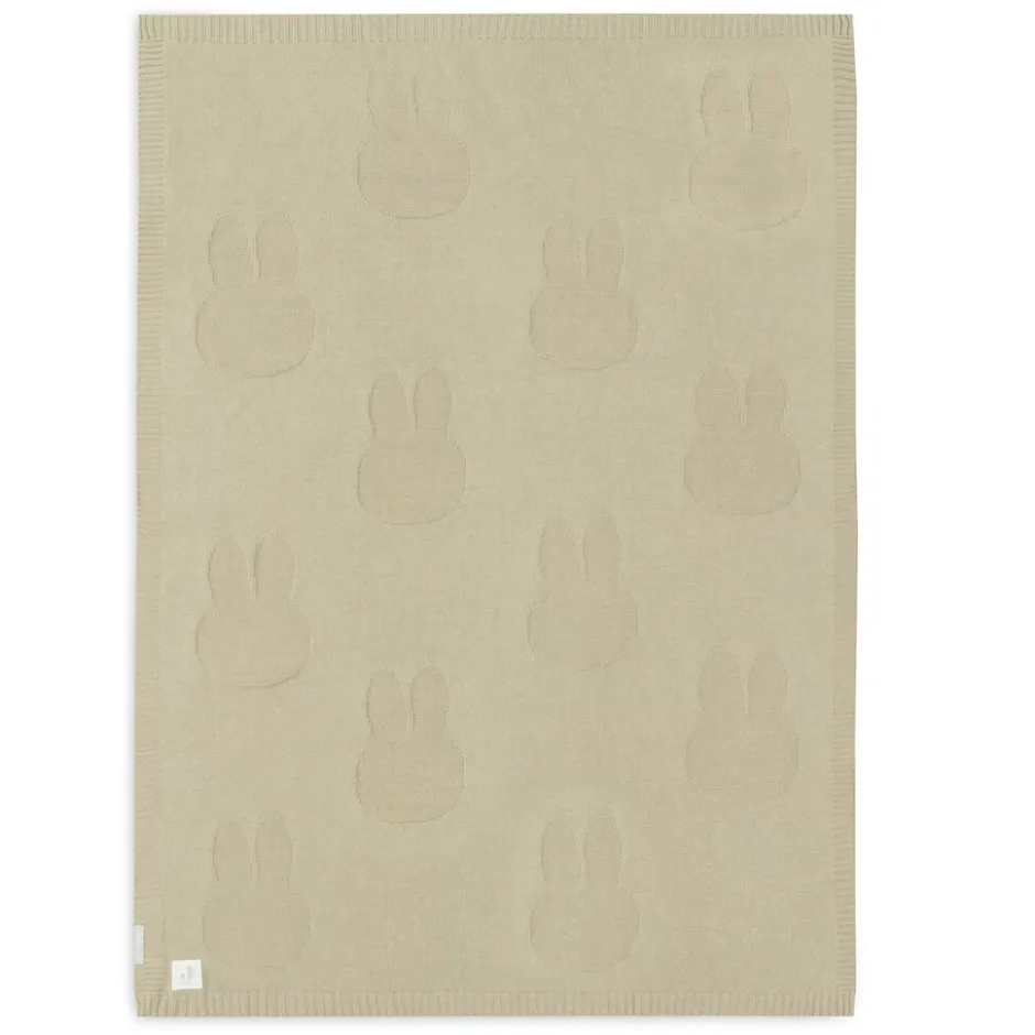 x Nijntje Miffy Olive Green 100 x 150 cm Ledikantdeken|Jollein Clearance