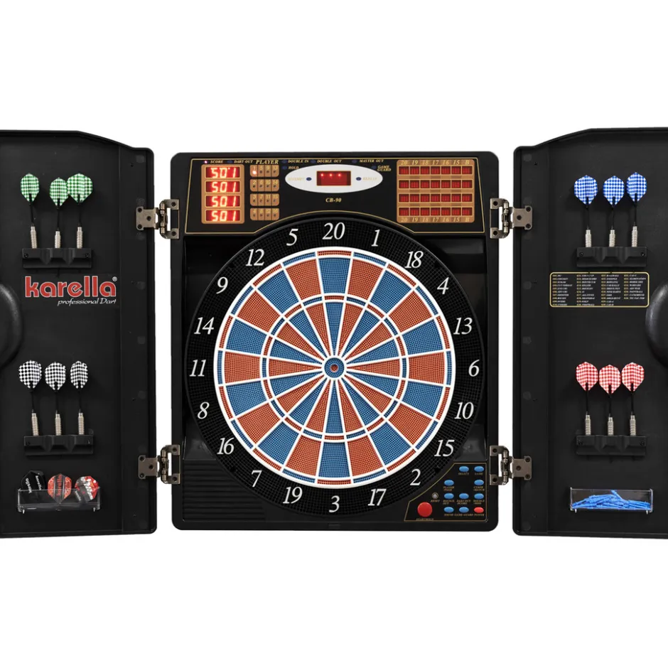 Karella CB-90 Elektronisch Dartbord< Dart Accessoires