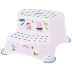 Keeeper Peppa Pig Wit 2 Treden Opstapje< Opstapjes