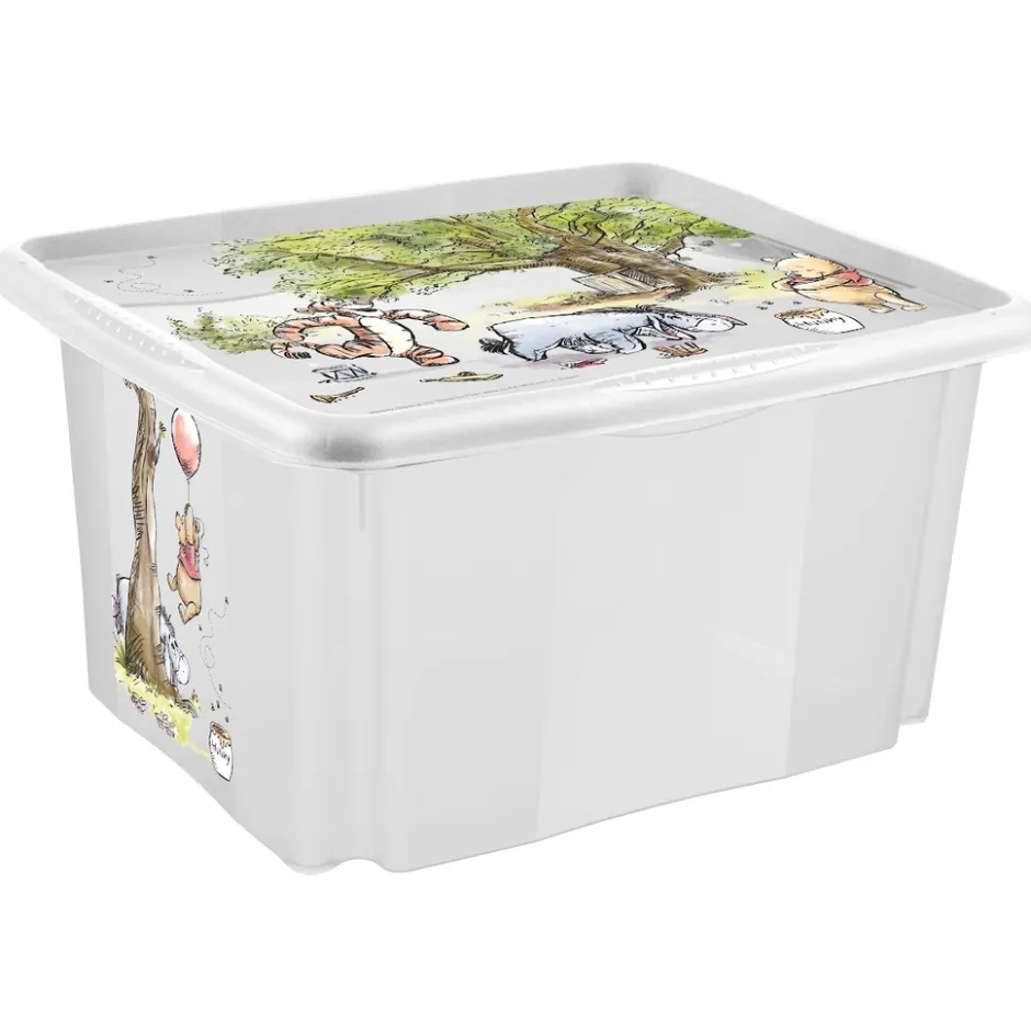 Keeeper Winnie De Poeh Wit 45L Opbergbox< Plaspotjes En Toiletverkleiners