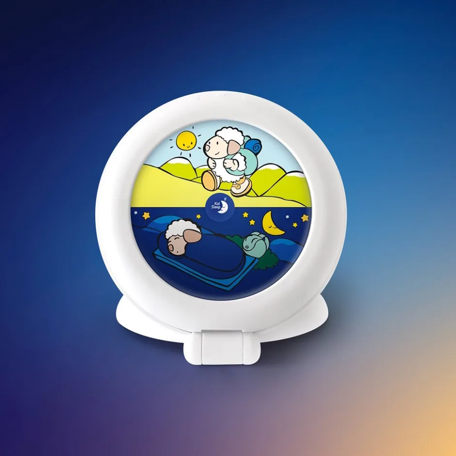 Kidsleep Globetrotter White Slaaptrainer en Kinderwekker|Pabobo Best