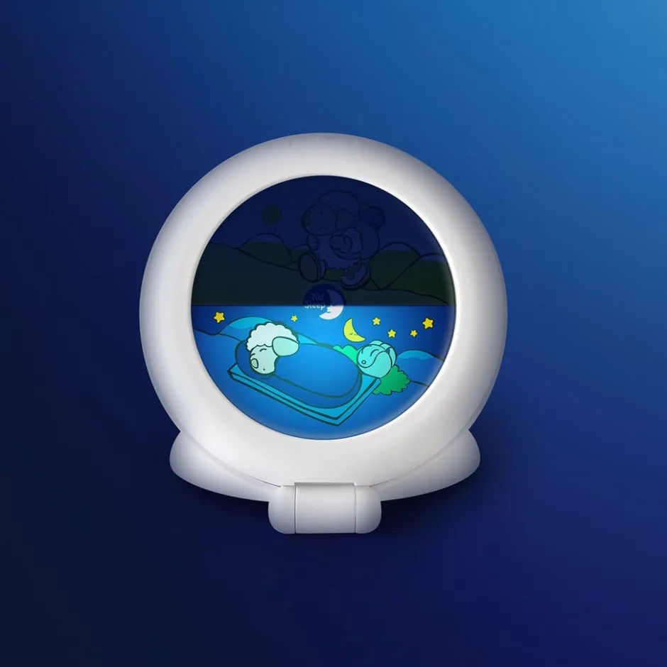 Kidsleep Globetrotter White Slaaptrainer en Kinderwekker|Pabobo Best