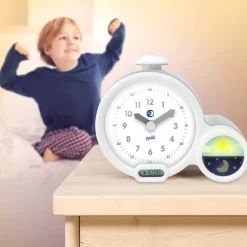 Pabobo KidSleep Limited Edition Grijs/Wit Slaaptrainer en Kinderwekker< Baby Elektronica|Slaaptrainers