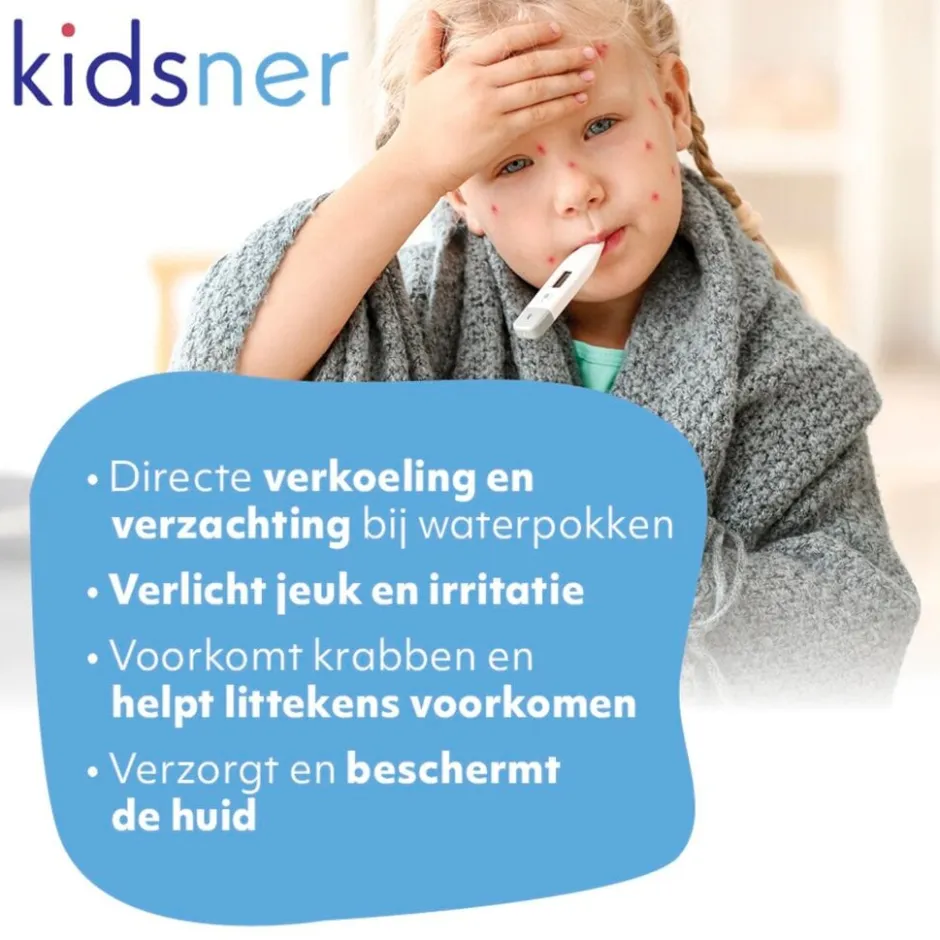 Verkoelende Foam bij Waterpokken|Kidsner Hot