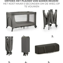 Kinderkraft Joy2 Campingbed< Campingbedjes
