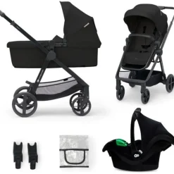 Kinderkraft Newly 3-in-1 Pro Kinderwagen met Autostoel< Kinderwagens|Autostoel