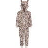 Overig Kinderonesie met Panterprint<Kinderen Kinderpyjama's