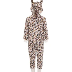 Overig Kinderonesie met Panterprint<Kinderen Kinderpyjama's