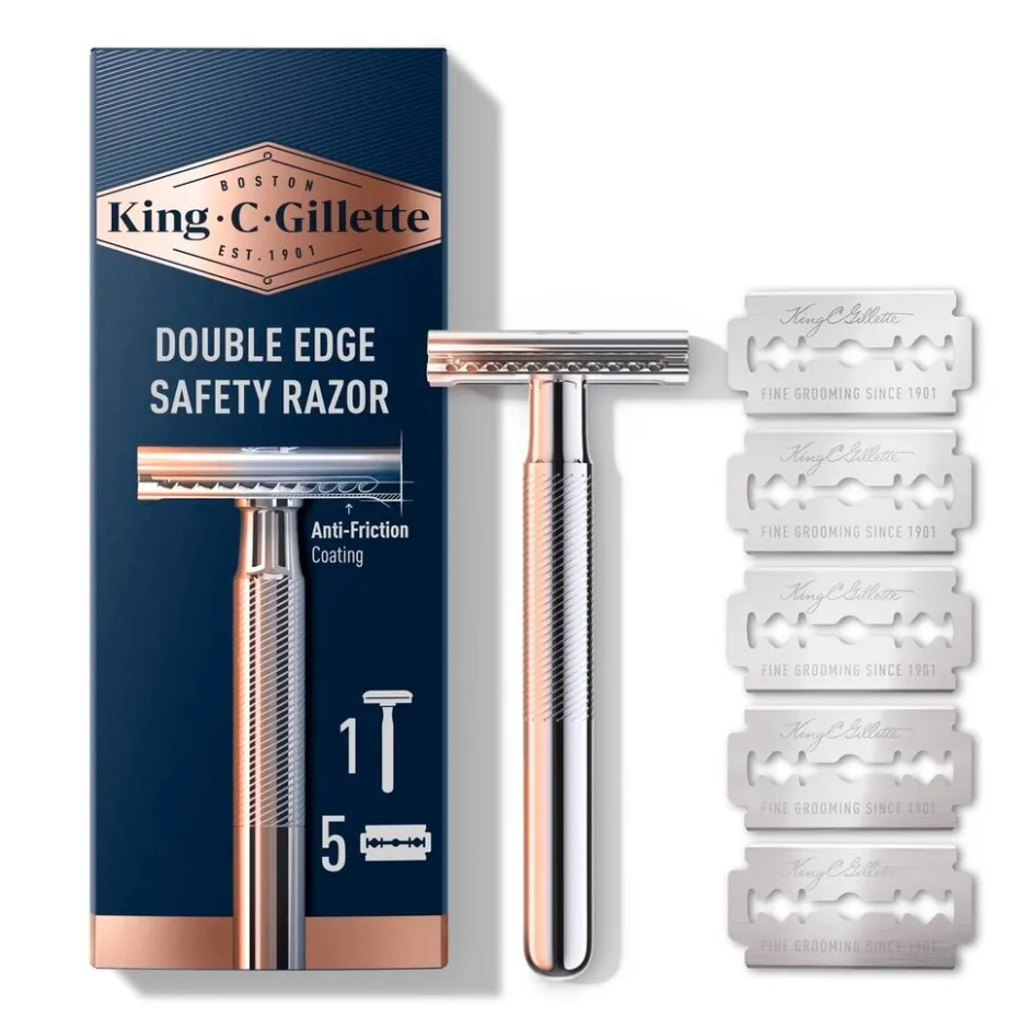 . Gillette Double Edge Safety Razor Scheerapparaat|King C Best