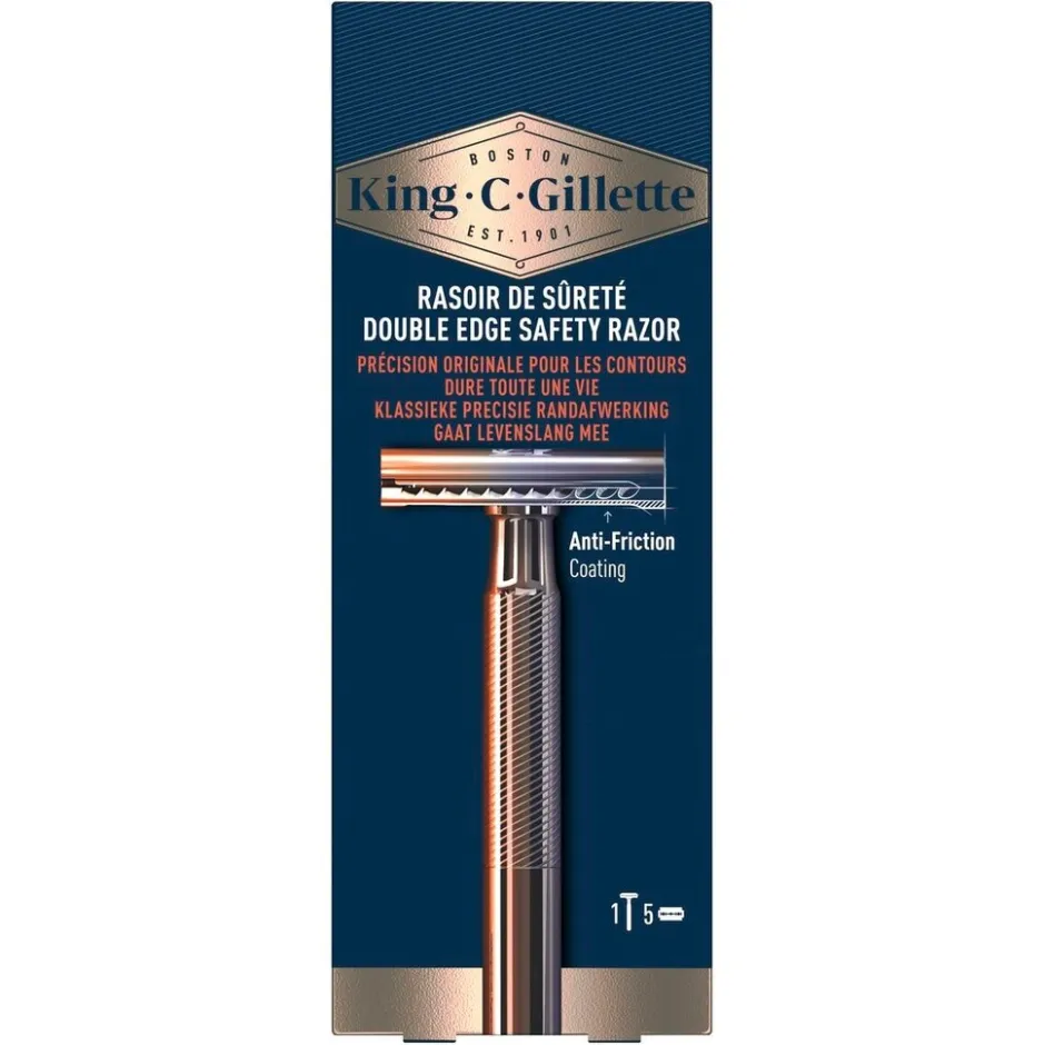 . Gillette Double Edge Safety Razor Scheerapparaat|King C Best