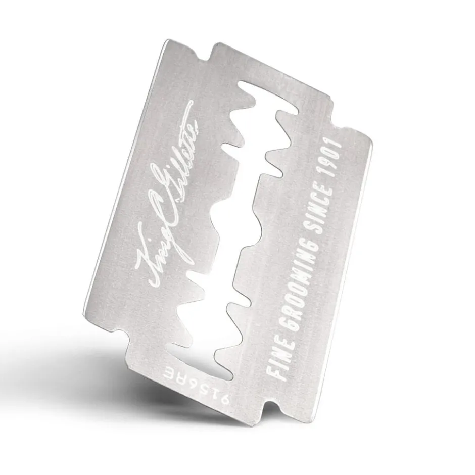 . Gillette Double Edge Razor Scheermesjes|King C New