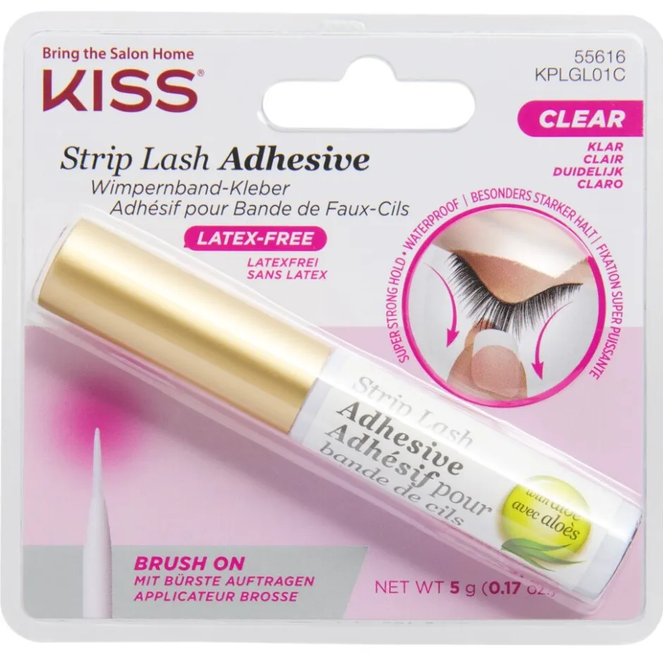 Kiss 24H Strip Lash Adhesive Wimperlijm< Nepwimpers