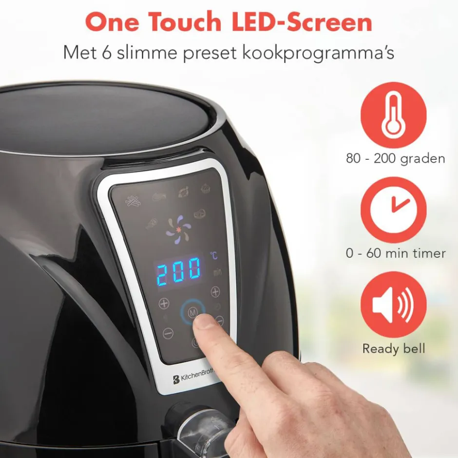KitchenBrothers Airfryer< Frituurpannen En Airfryers