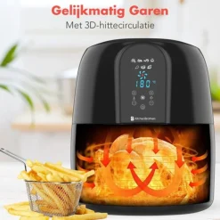 KitchenBrothers Airfryer XL< Frituurpannen En Airfryers