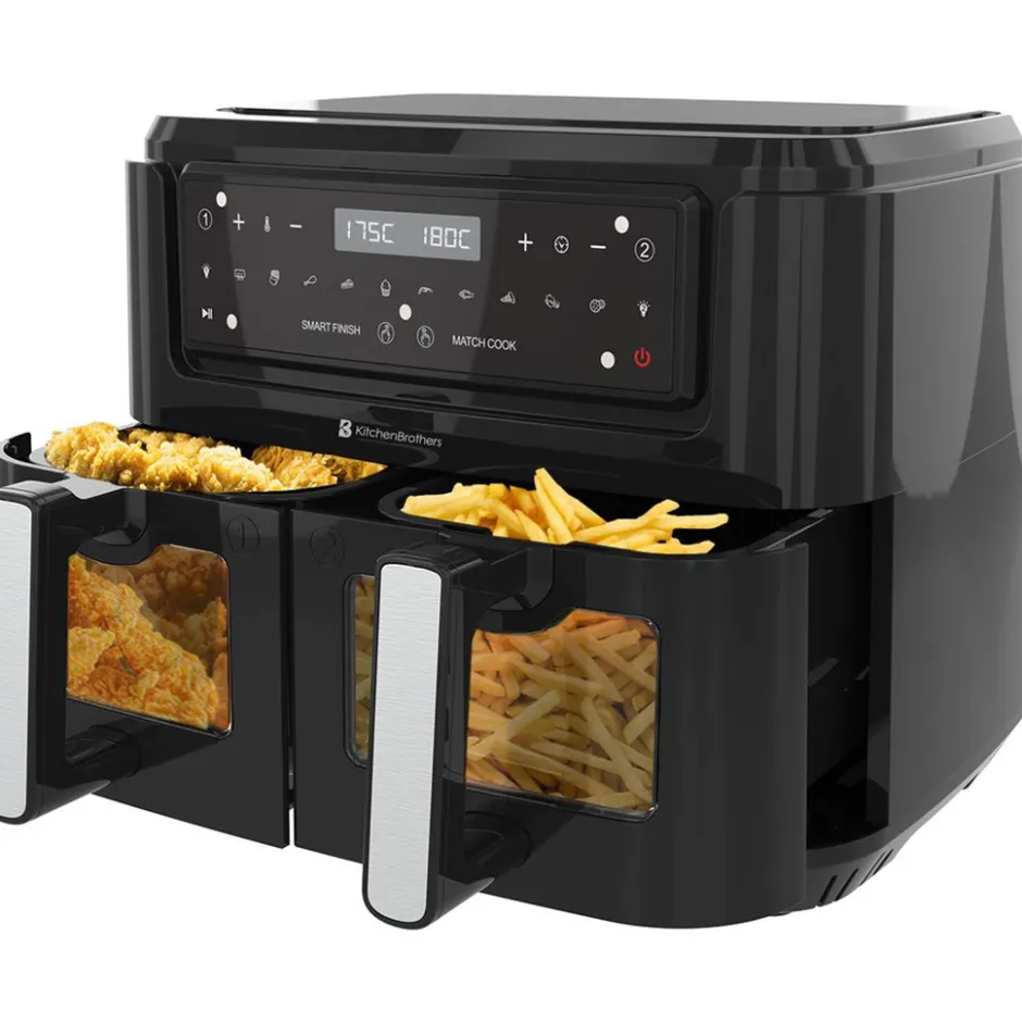 Dubbele Airfryer XXL|KitchenBrothers Discount