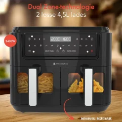 Dubbele Airfryer XXL|KitchenBrothers Discount