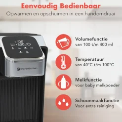 KitchenBrothers Heetwaterdispenser met Melkfunctie< Waterkokers