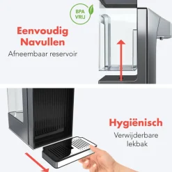 KitchenBrothers Heetwaterdispenser met Melkfunctie< Waterkokers