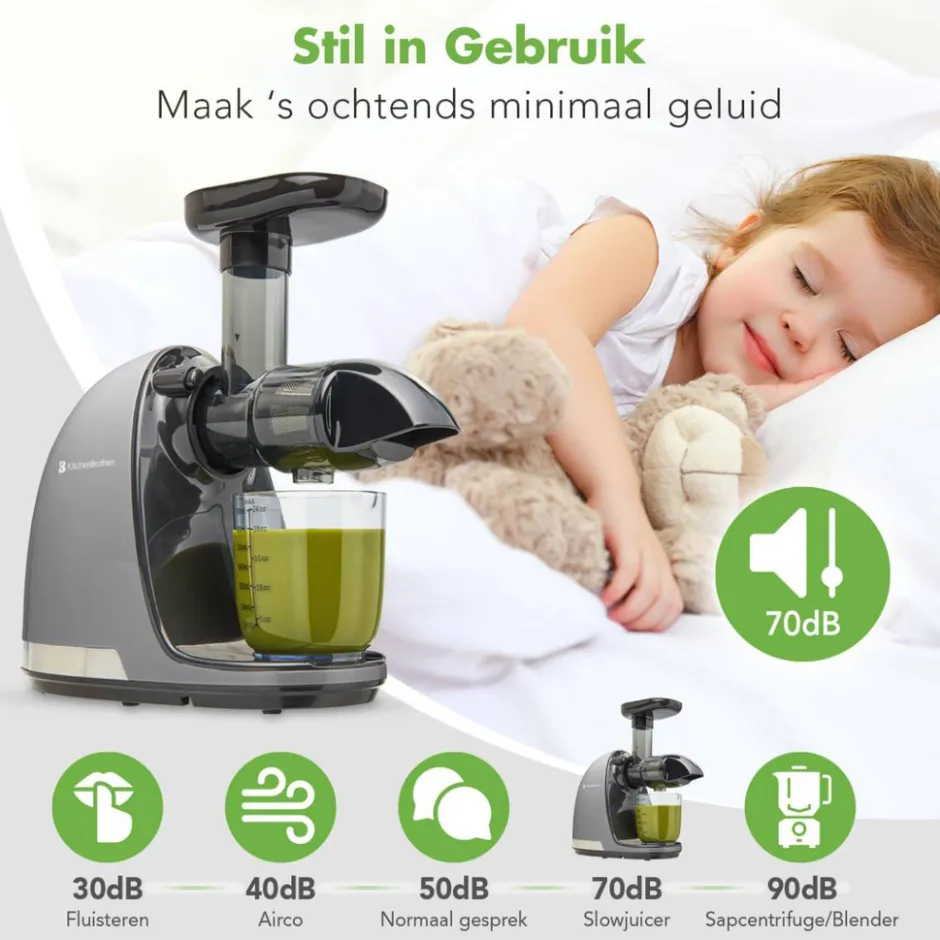 KitchenBrothers Slowjuicer< Keukenmachines En Mixers