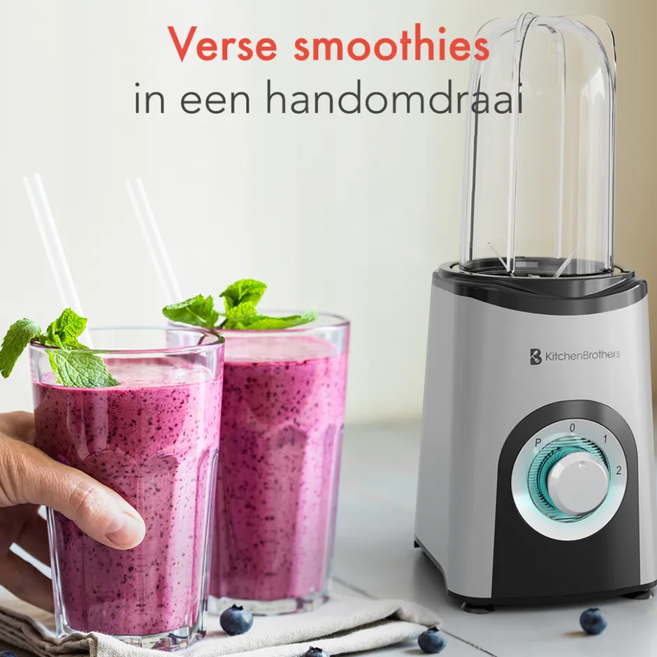 KitchenBrothers Smoothie Blender to Go< Keukenmachines En Mixers