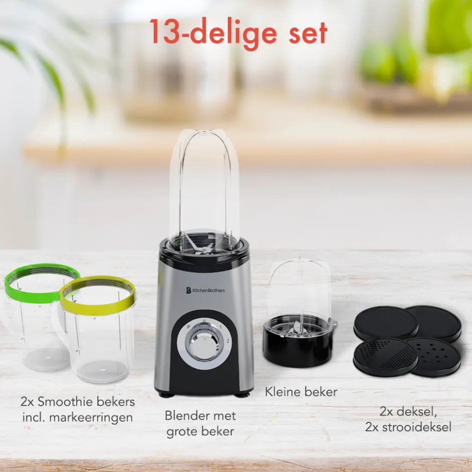 KitchenBrothers Smoothie Blender to Go< Keukenmachines En Mixers
