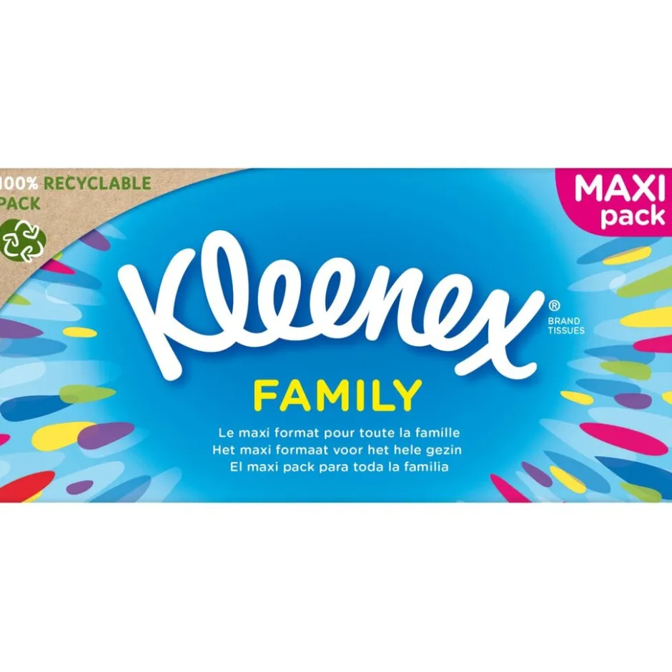Kleenex Family Tissues< Tissues En Zakdoekjes