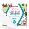 Kruidvat 100% Cotton Long Plus Ultra Maandverband< Maandverband