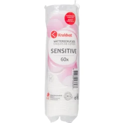 100% Cotton Sensitive Wattenschijfjes|Kruidvat Online