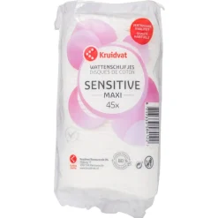 100% Cotton Sensitive Maxi Wattenschijfjes|Kruidvat Best