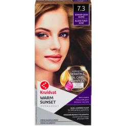 7.3 Donker Goud Blond Crème Haarkleuring|Kruidvat