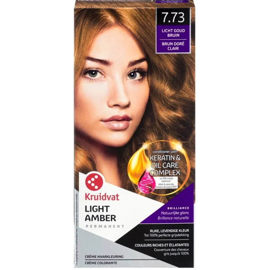 7.73 Licht Goud Bruin Crème Haarkleuring|Kruidvat Online