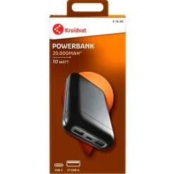 Kruidvat 20000 MAh Powerbank< Powerbanks