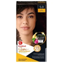 Kruidvat 5.0 Mid Brown Semi-Permanente Haarkleuring< Haarverf