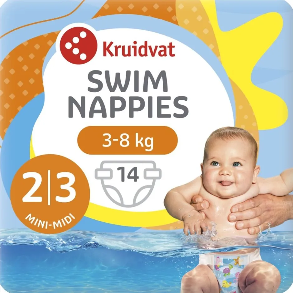 Kruidvat 2-3 Mini-Midi Zwemluiers< Zwemluiers