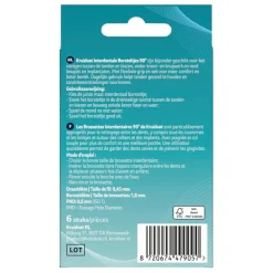 Kruidvat 90° 0,8mm Interdentale Borsteltjes< Tandenragers