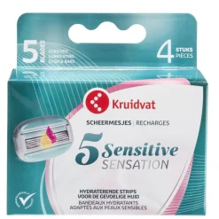 5 Sensitive Sensation Scheermesjes|Kruidvat Outlet