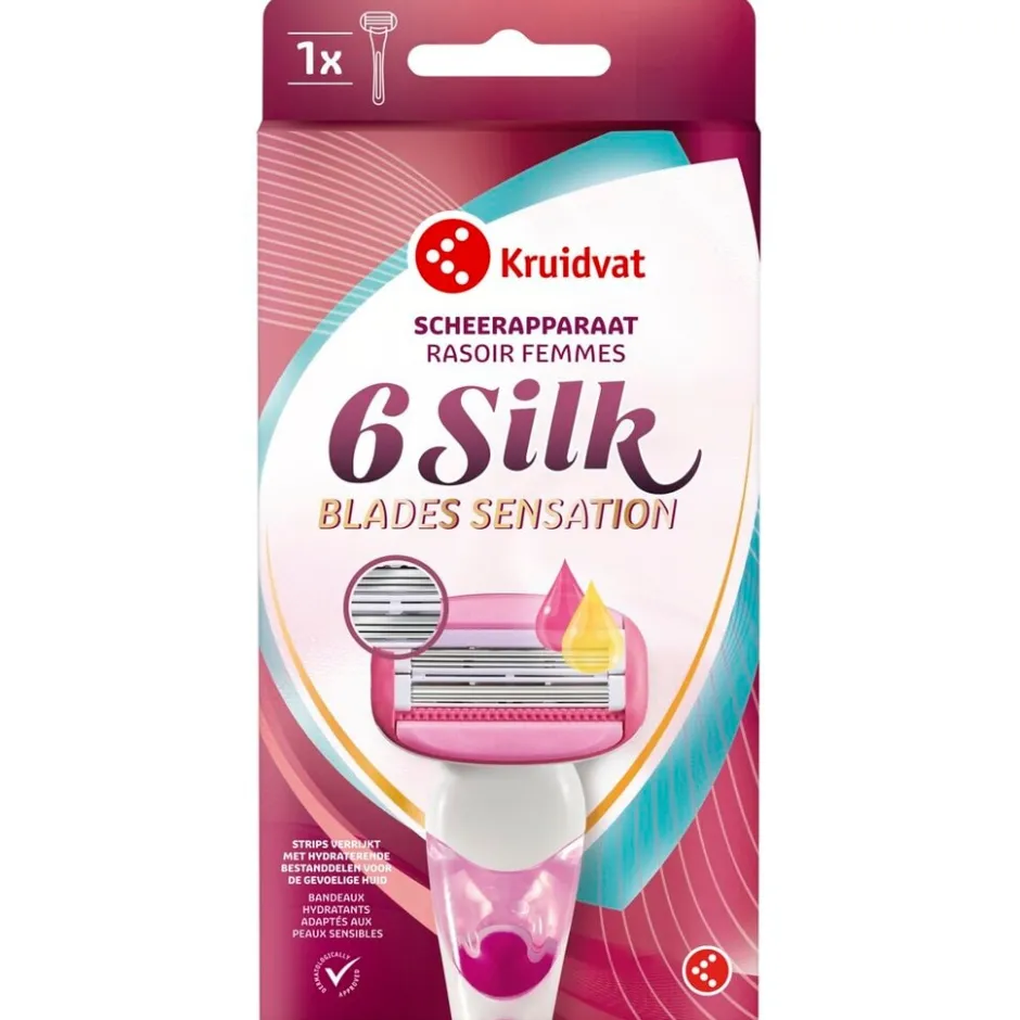 6 Silk Sensation Scheerapparaat|Kruidvat New