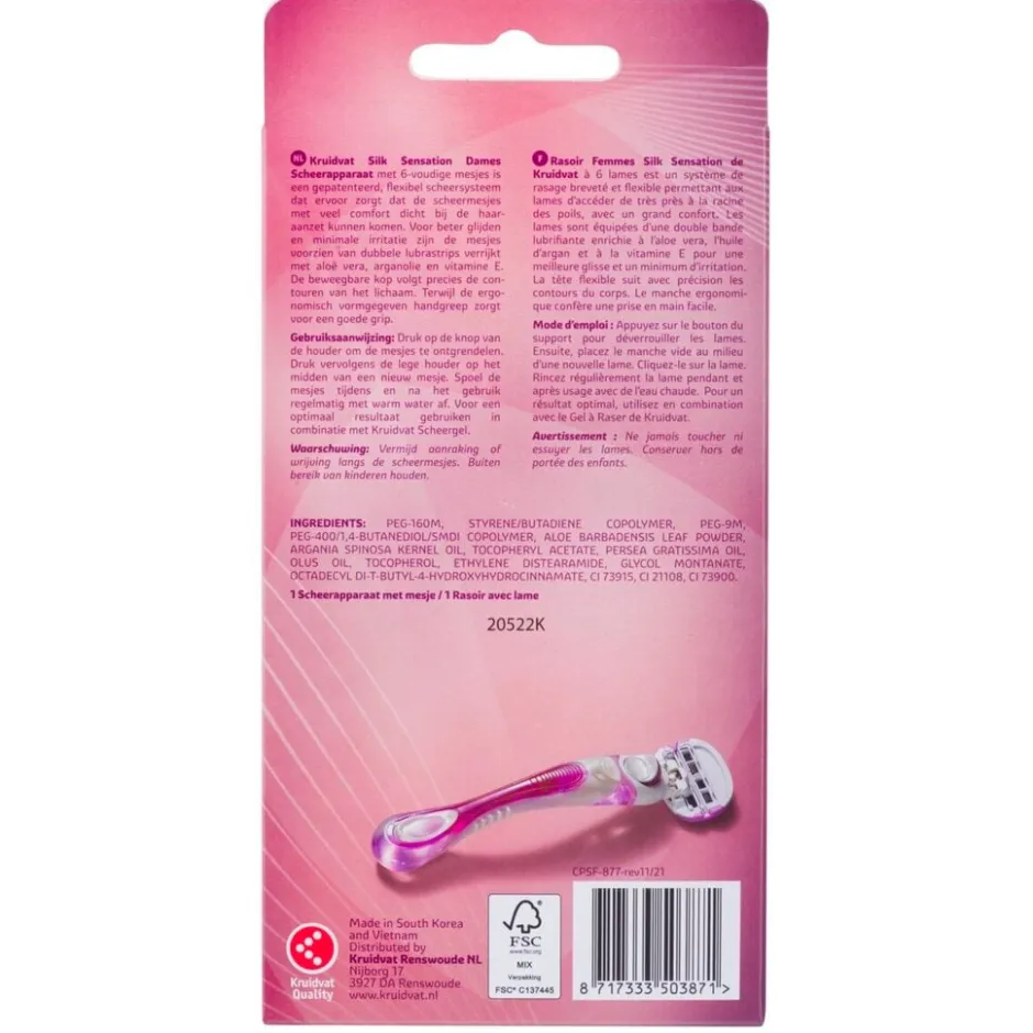 6 Silk Sensation Scheerapparaat|Kruidvat New