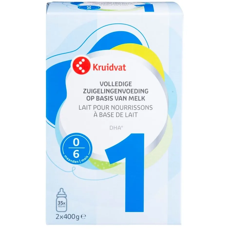 Kruidvat 1 Standaard 0-6+M Zuigelingenvoeding< Zuigelingenmelk