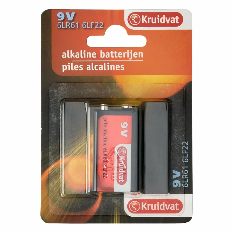 9 Volt Alkaline Batterijen|Kruidvat Hot