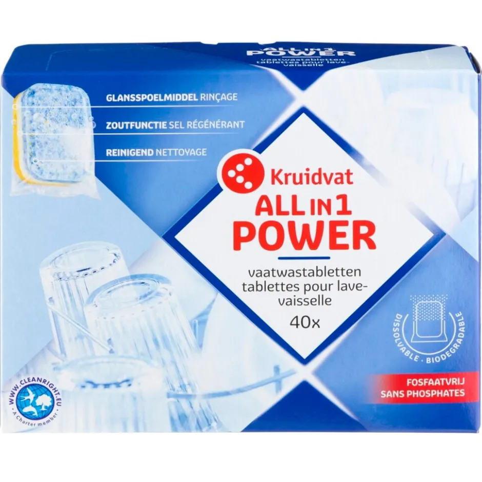 Kruidvat All in 1 Vaatwastabletten< Vaatwastabletten