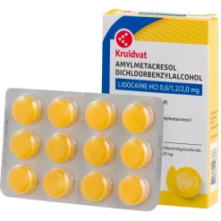 Kruidvat Amylmetacresol + Lidocaïne Keelpijn Zuigtabletten< Luchtwegen