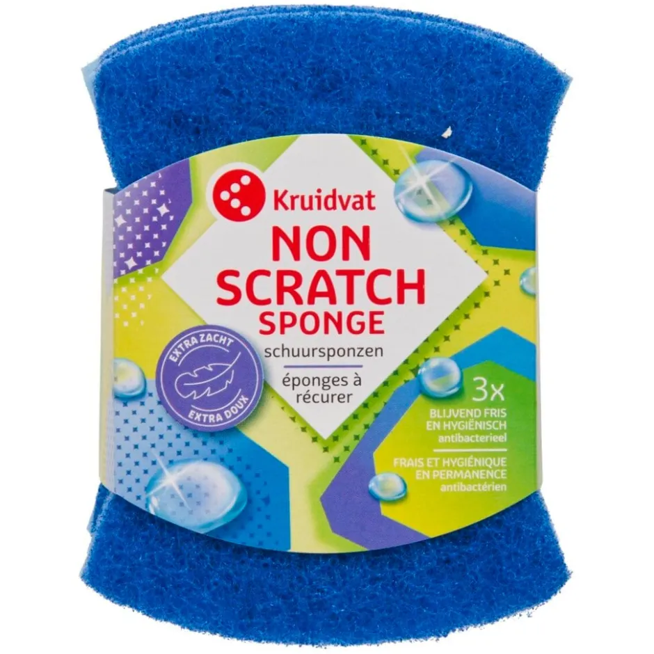 Kruidvat Anti-Kras Schuursponzen< Schoonmaakartikelen