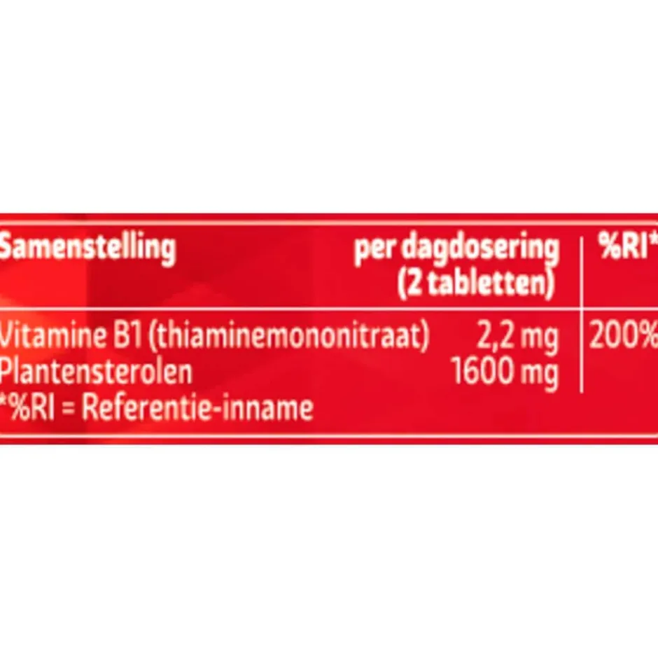 Kruidvat Cholesterol met Plantensterolen 1600mg Tabletten< Hart En/Of Bloedvaten
