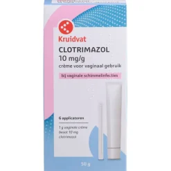 Clotrimazol 10mg/g Crème voor Vaginaal Gebruik|Kruidvat Discount