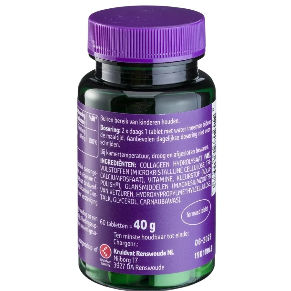 Kruidvat Collageen 1000mg Tabletten< Collageensupplementen|Beautysupplementen
