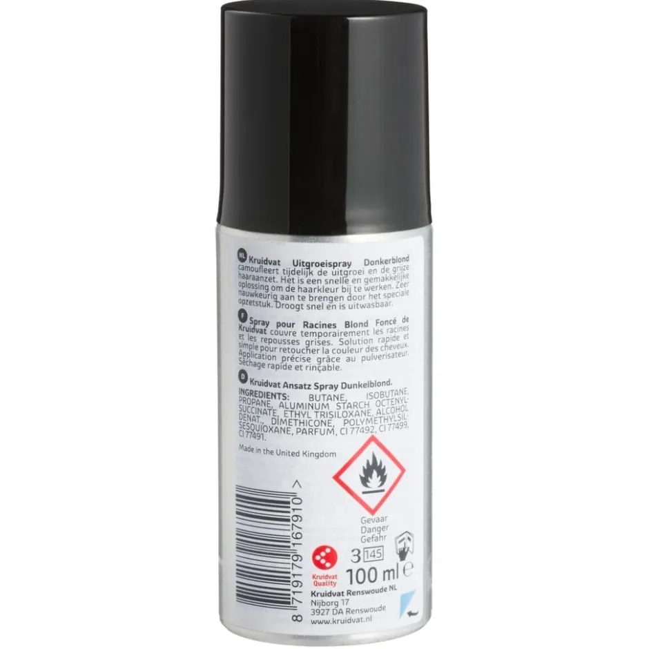 Kruidvat Colors to Cover 7-9 Donkerblond Uitgroeispray< Haarverf